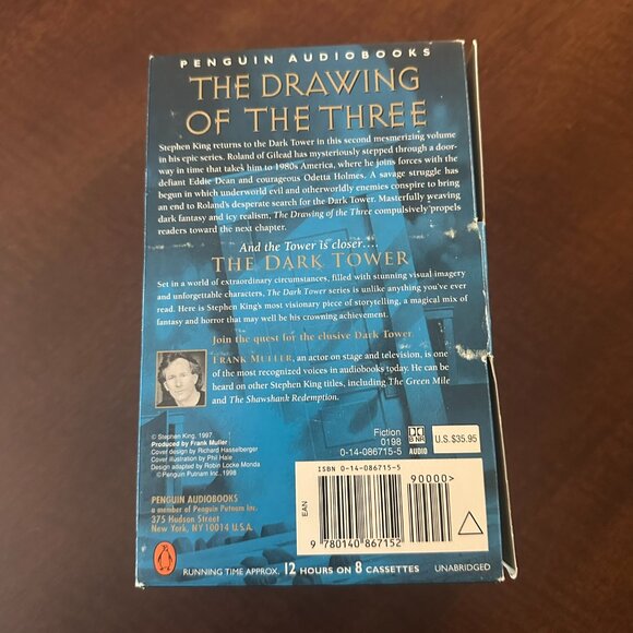 Stephen King The Dark Tower I–IV Audiobook Cassette Lot Frank Muller 1997 - Picture 5 of 12